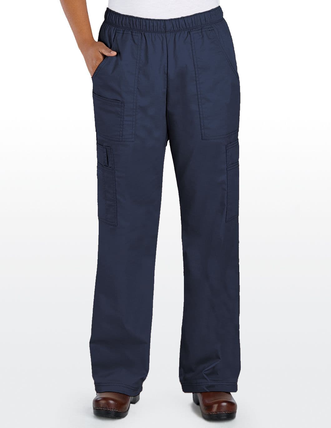 cherokee-core-stretch-womens-elastic-waist-scrub-pant-navy