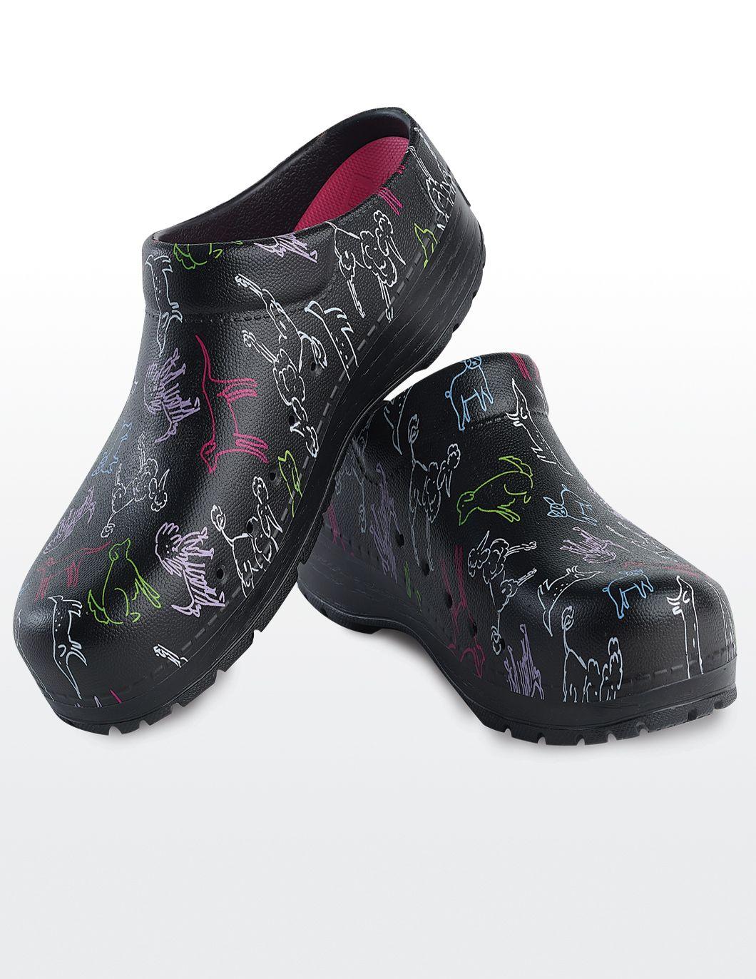 dansko-womens-dog-print-clog