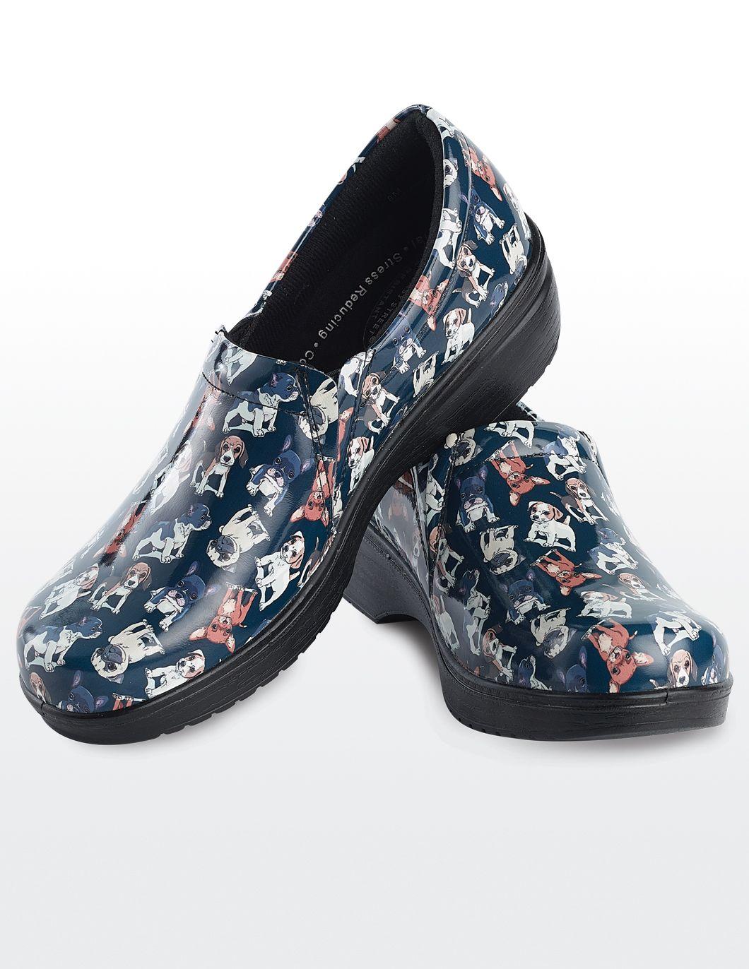 easystreet-easyworks-shoe-tiffany-navy-puppies-print-clog