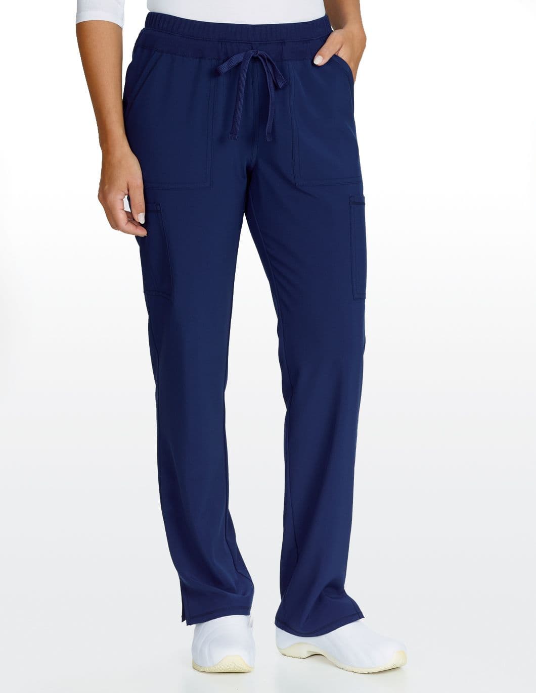 Inspira-Drawstring-Waist-Straight-Leg-Scrub-Pant-Navy